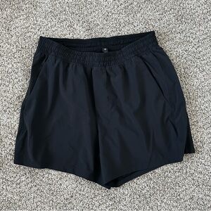 Lululemon Men’s Pace Breaker 5” Black Athletic Shorts